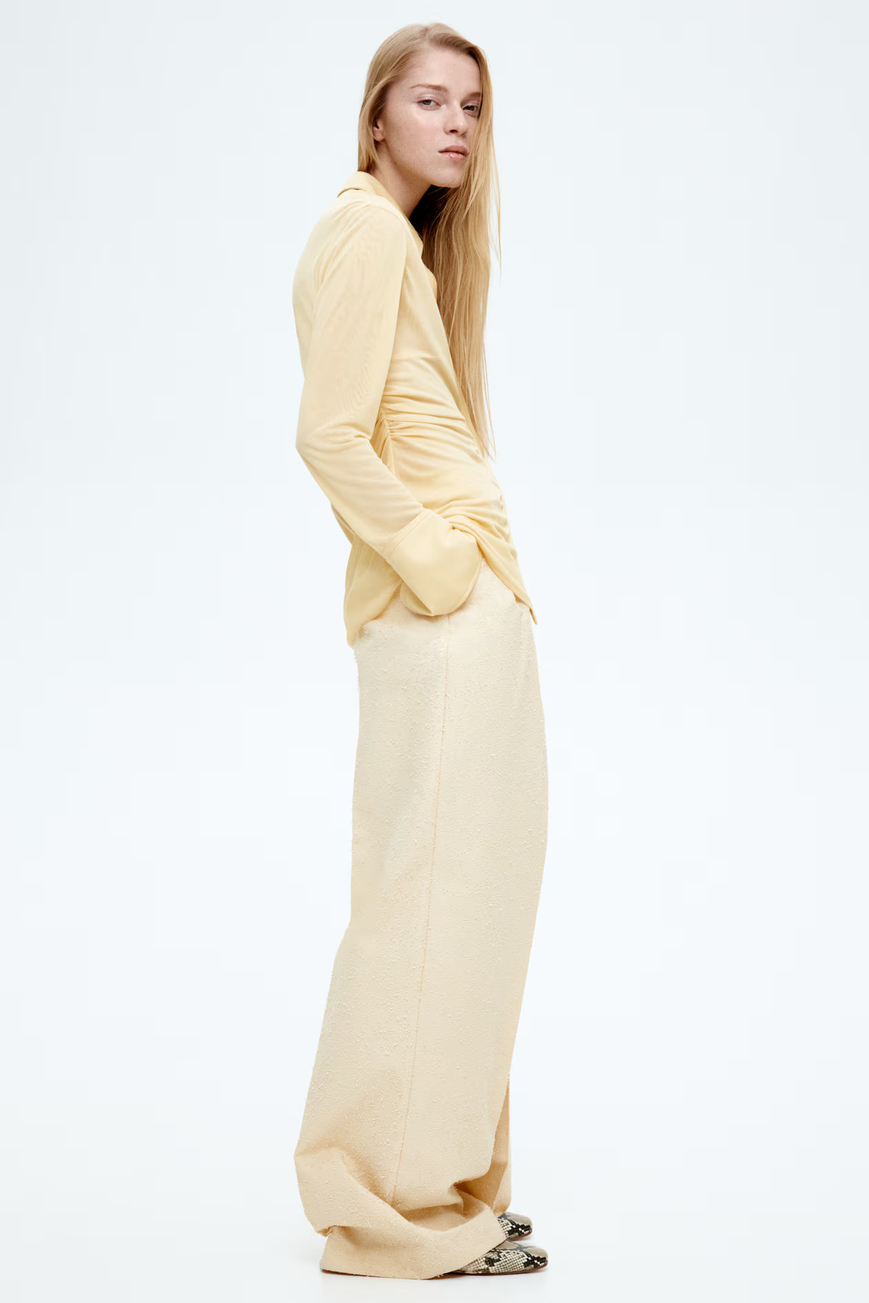 Wide tailored trousers | H&M (UK, MY, IN, SG, PH, TW, HK)