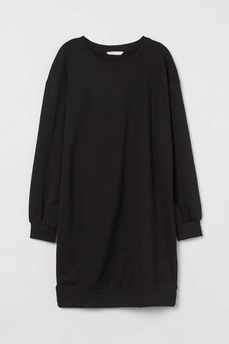 H & M - MAMA Sweatshirt Dress - Black | H&M (US + CA)