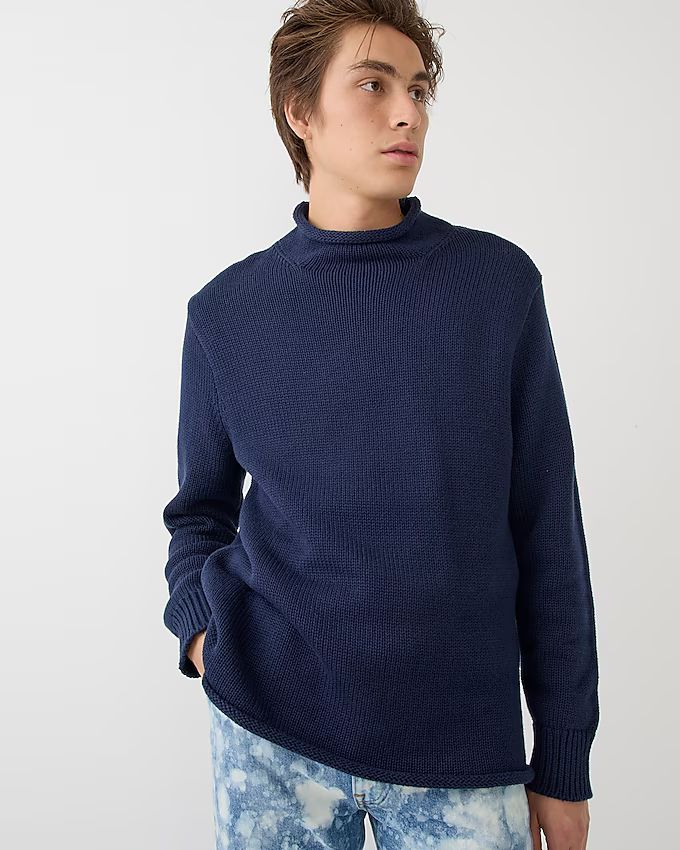 Heritage cotton Rollneck™ sweater | J.Crew US