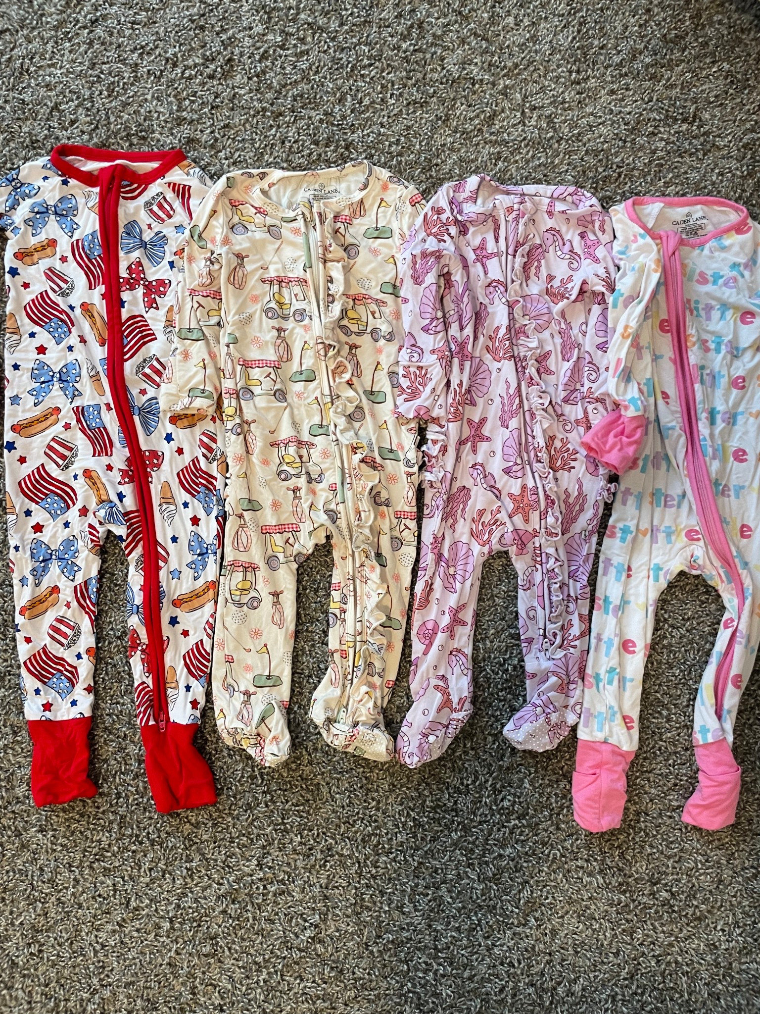 New baby pjs from Caden Lane! Use code: AMANDAK at checkout for a discount 

Baby girl pajamas, baby pajamas 

#LTKBaby #LTKFindsUnder50