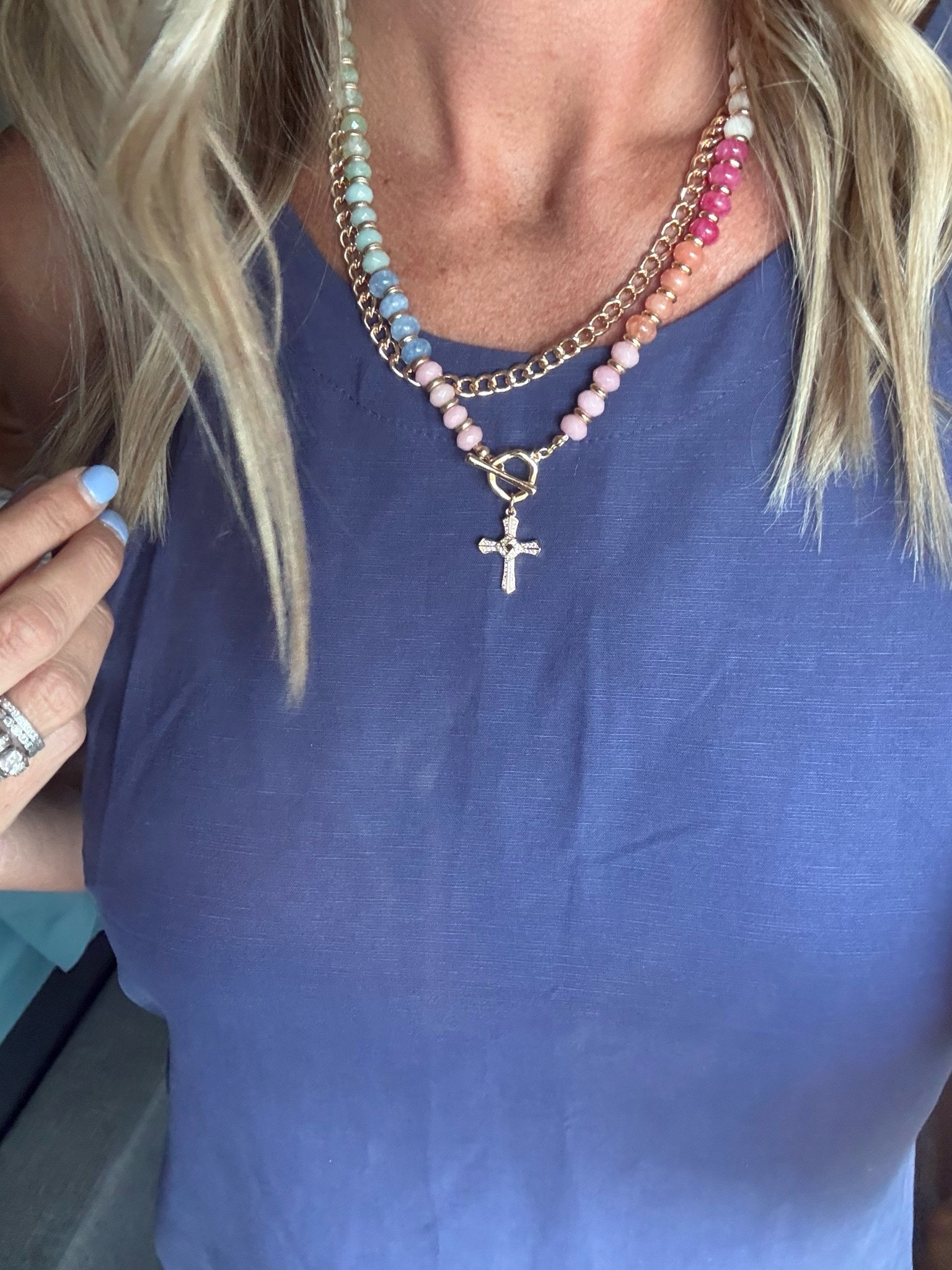 OBSESSED with my NEW Amazon layered beaded necklace - looks so chic and designer but it’s Amazon!!! Also linked my Free People look for less dress! (Size down)✨

Tap below to shop - linked in my LTk 👇🏻🔗🛒🤩




#layered necklace
#beaded necklace
#designer look for less
#affordable jewelry 
#amazon find
#amazon jewelry 
#colorful beaded necklace 
#cross necklace 
#gold necklace 
#accessories
#outfit inspo
#womens fashion

#LTKSeasonal #LTKootd #LTKSaleAlert