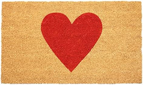 Calloway Mills Madison Heart Doormat (Red, 17" x 29") | Amazon (US)