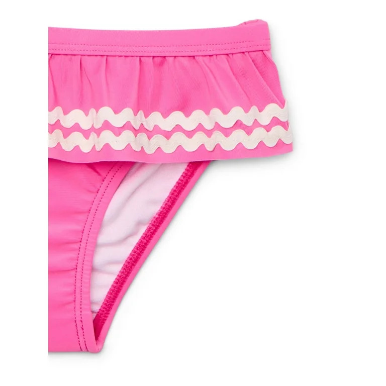 Wonder Nation Toddler Girl's 2-Piece Swimsuit Set, Sizes 12M-5T | Walmart (US)