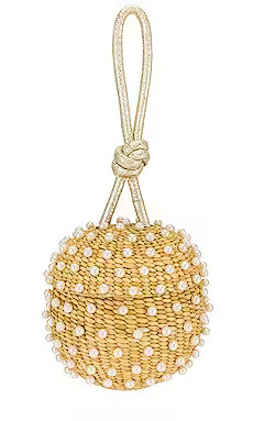 Poolside Johnny Pearl Wristlet in Natural & White from Revolve.com | Revolve Clothing (Global)