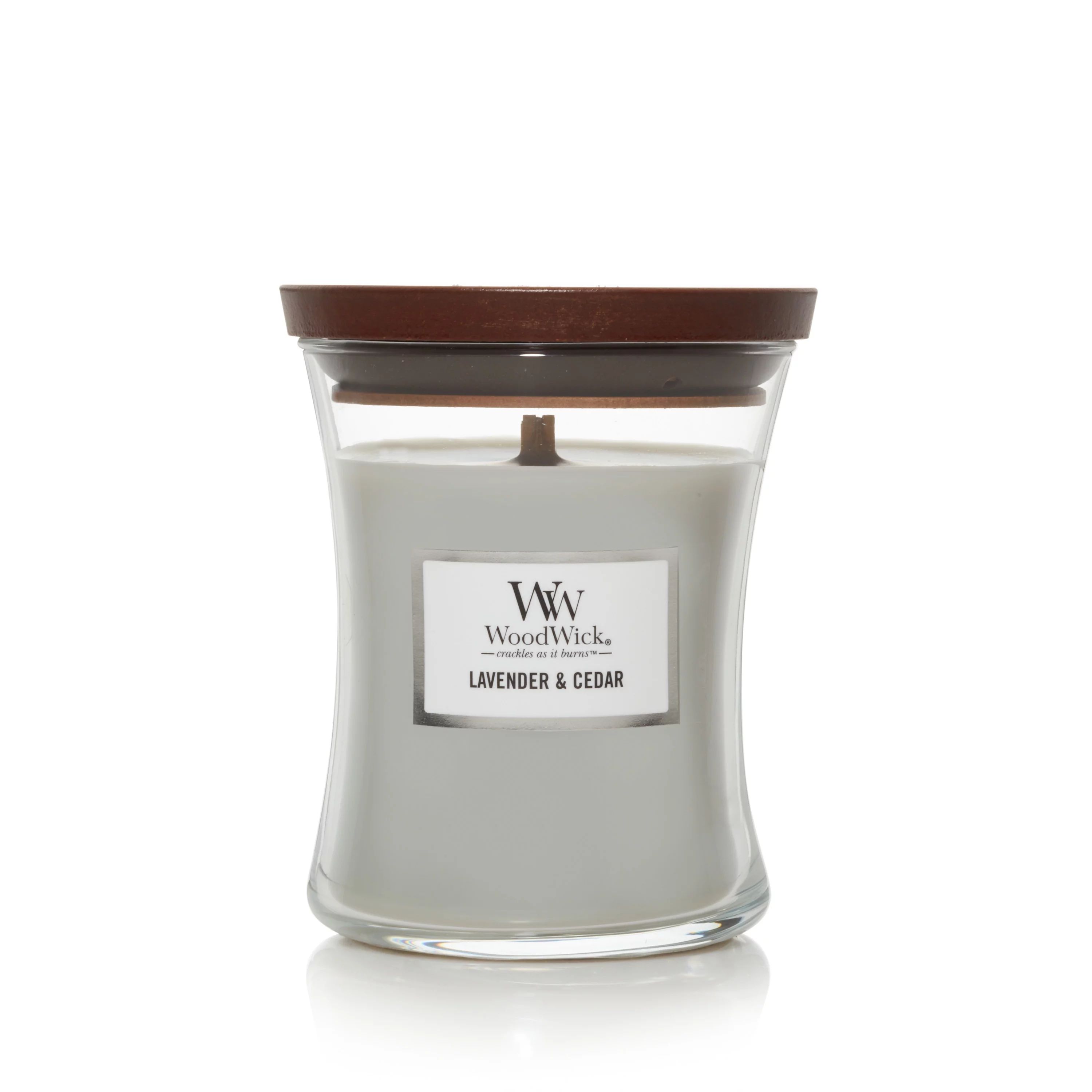 WoodWick Lavender & Cedar - Medium Hourglass Candle | Walmart (US)