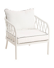 Outdoor Metal Frame Accent Chair | Furniture & Lighting | Marshalls | Marshalls