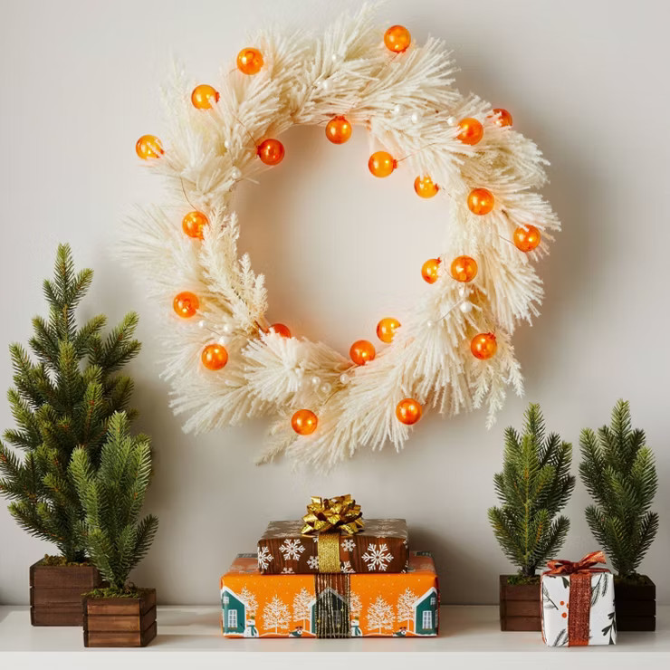 3ct 10" Faux Greenery Tree with Wood Base - Wondershop™ | Target