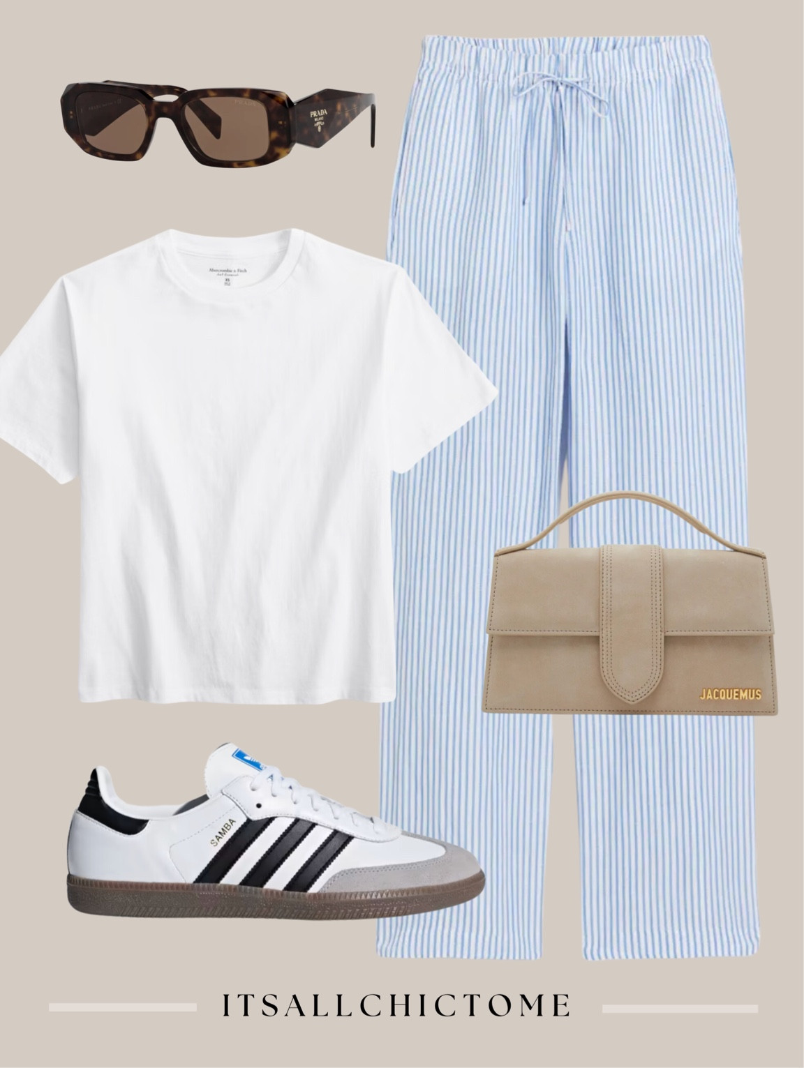 capsule wardrobe styling boxer pants and sambas. 

#LTKstyletip