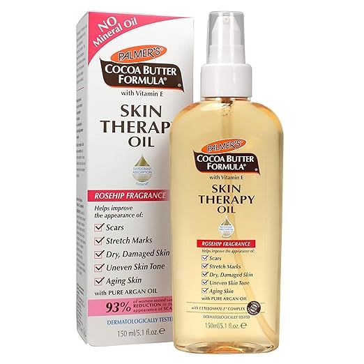 Palmer's Cocoa Butter Formula Skin Therapy Moisturizing Body Oil with Vitamin E, Rosehip Fragranc... | Amazon (US)