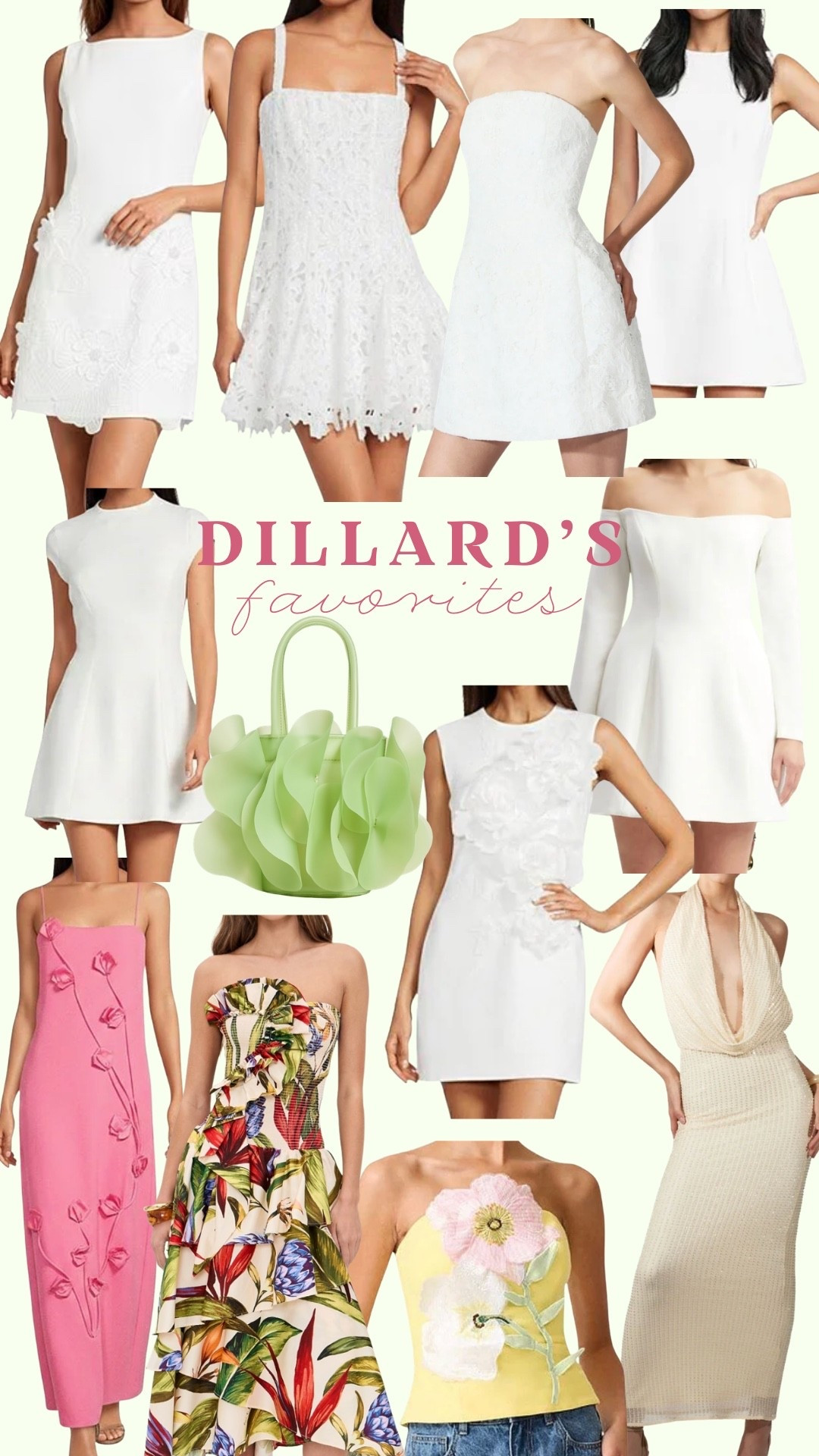 I went to @Dillards Inc. today and found SO many good pieces for graduation and spring break! I tried on almost every one of these dresses and I LOVED them all! 

#LTKSeasonal #LTKWedding #LTKTravel