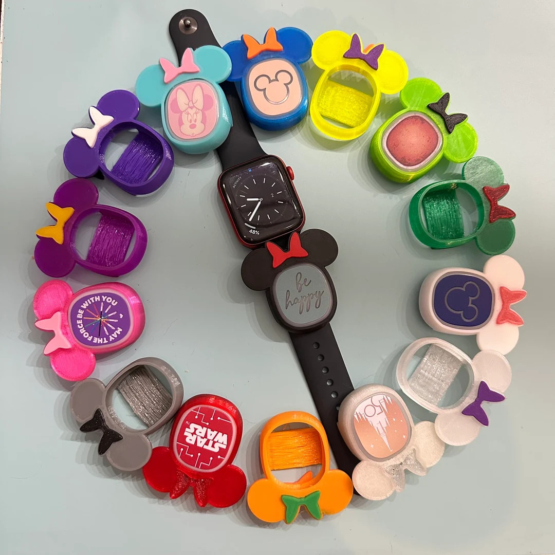 FLEXIBLE Magicband Plus Puck Holder for Smart Watch Band Ear Bow Style - Etsy | Etsy (US)