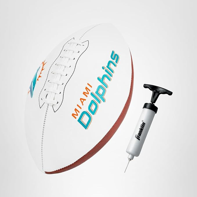Franklin Sports NFL Autograph Football - Official Size White Panel Souvenir Football for Autograp... | Amazon (US)