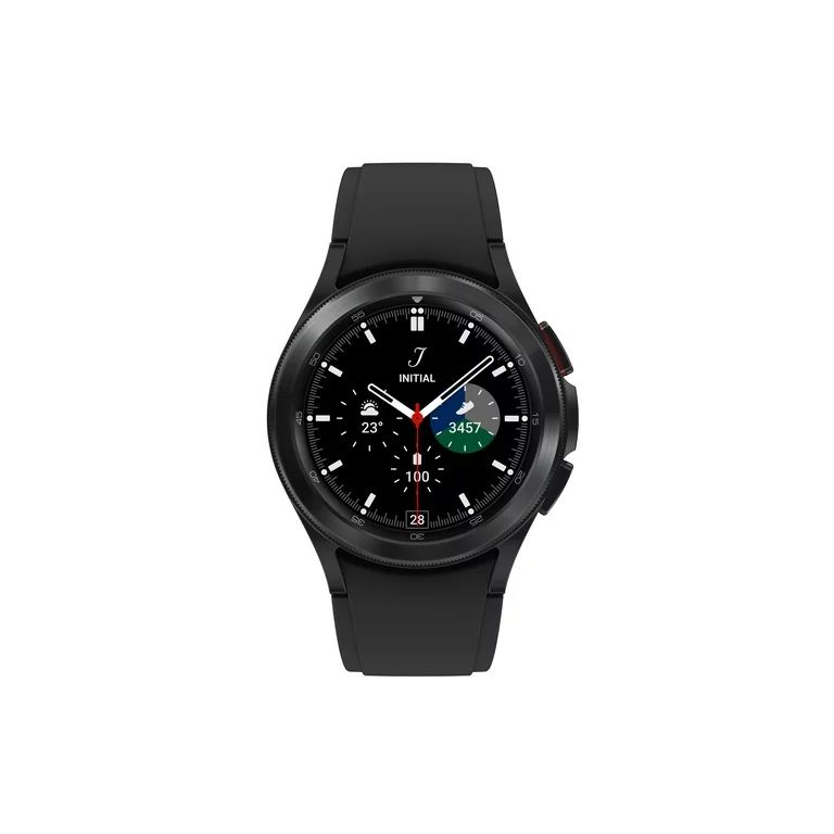 Samsung Galaxy Watch4 Classic Stainless Steel Smart Watch, 42mm, Bluetooth, Black | Walmart (US)