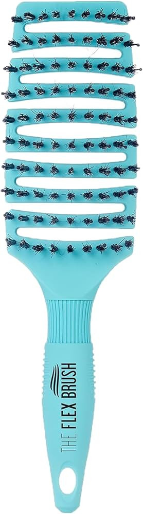 Flex Brush Vented Hair Brush for Blow Drying, Flexible Bristle for Women & Kids, Detangling, Mass... | Amazon (US)