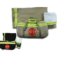 Personalized Firefighter Gift Set, Duffel Bag, Wallet, Pillowcase, Bath Towel, Graduation Gift | Etsy (US)