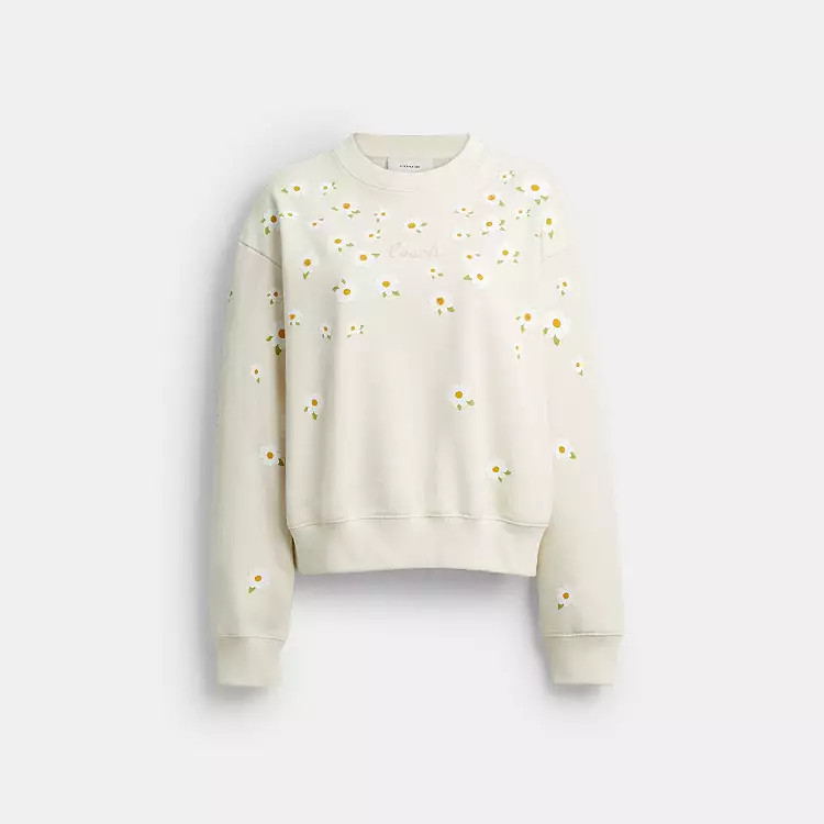 Floral Crewneck Sweatshirt | Coach (US)