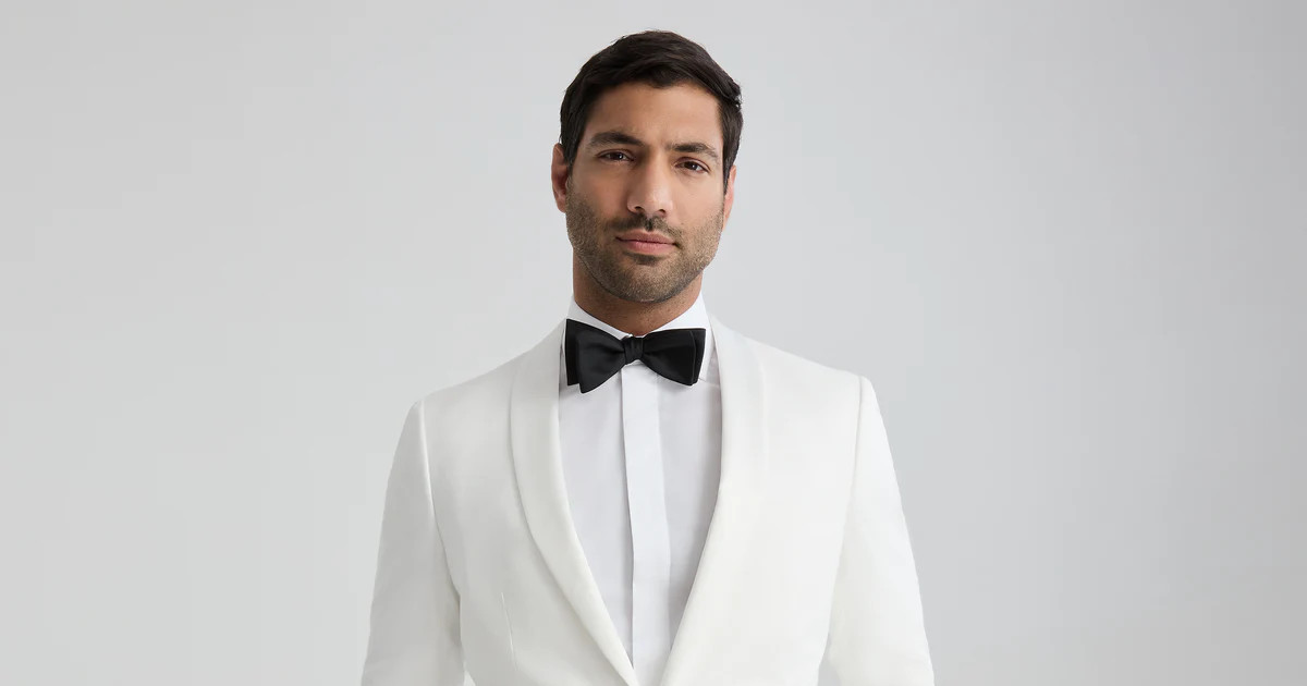 Men's White Tuxedo | Suits for Weddings & Events | SuitShop | SuitShop