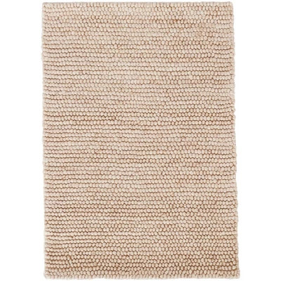 Annie Selke - Dash & Albert Niels Latte Handwoven Wool/Viscose Rug, Runner 2.5x8, Latte | Target