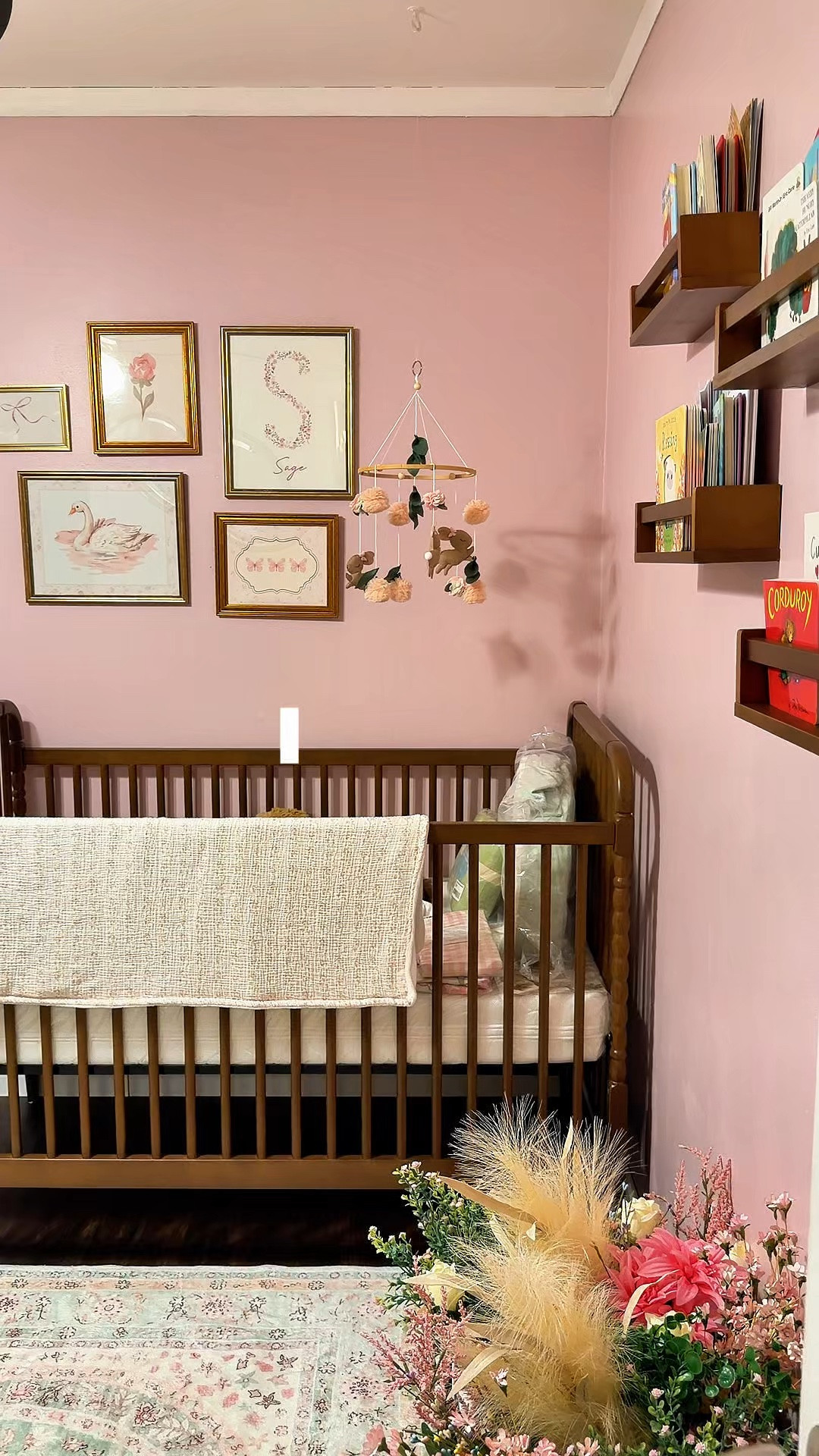 a little nursery tour 🤍🎀

this room was made slowly, softly, and with so much love — and now that our baby is here, it feels even more special.

every tiny detail reminds me of the season we spent preparing, dreaming, and learning to mother before we even met her ✨

#learningtomother #nurserytour #newbornlife #firsttimemomjourney #slowmotherhood

#LTKBaby #LTKKids #LTKHome