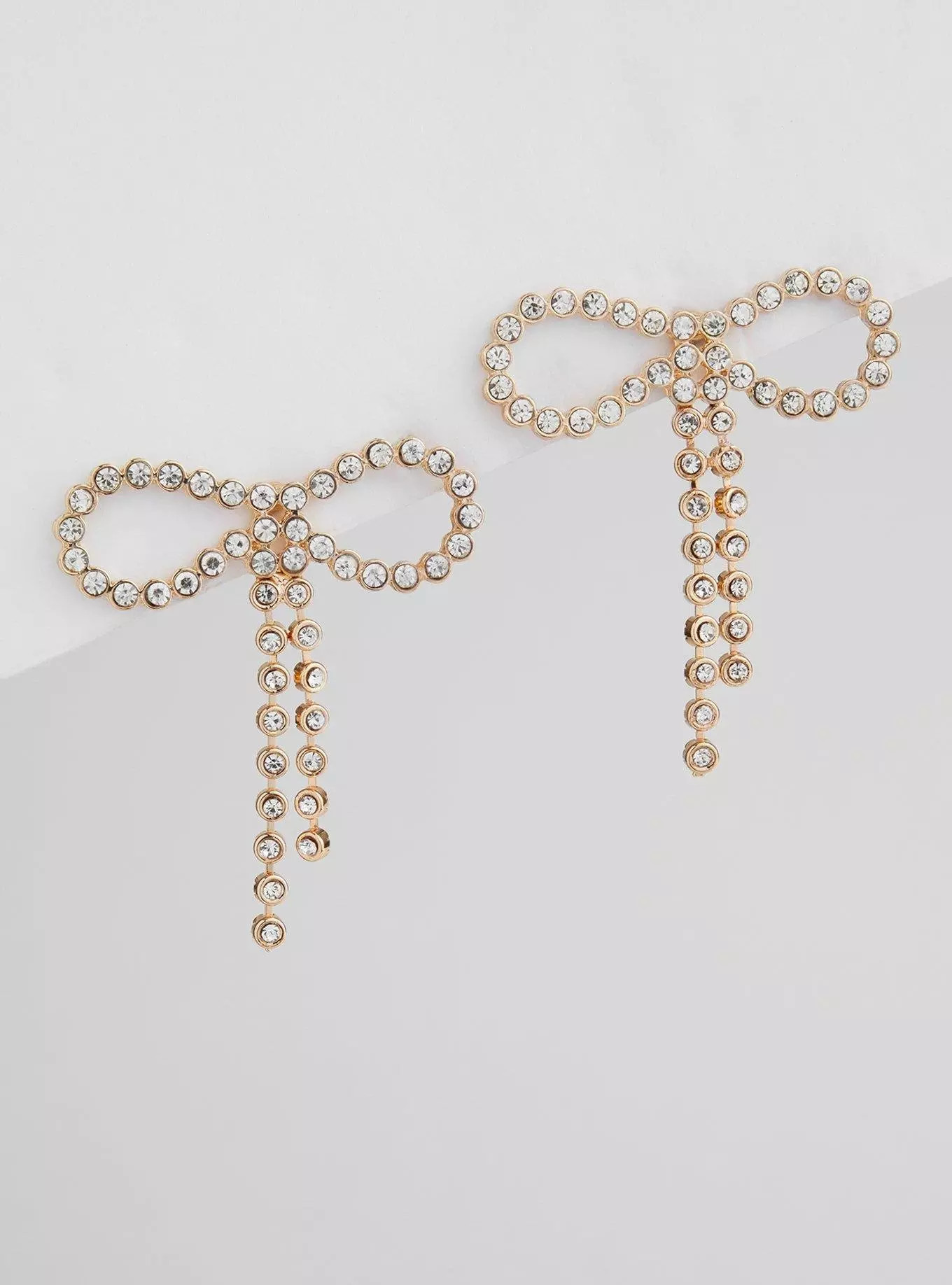 Rhinestone Bow Earring | Torrid (US & Canada)