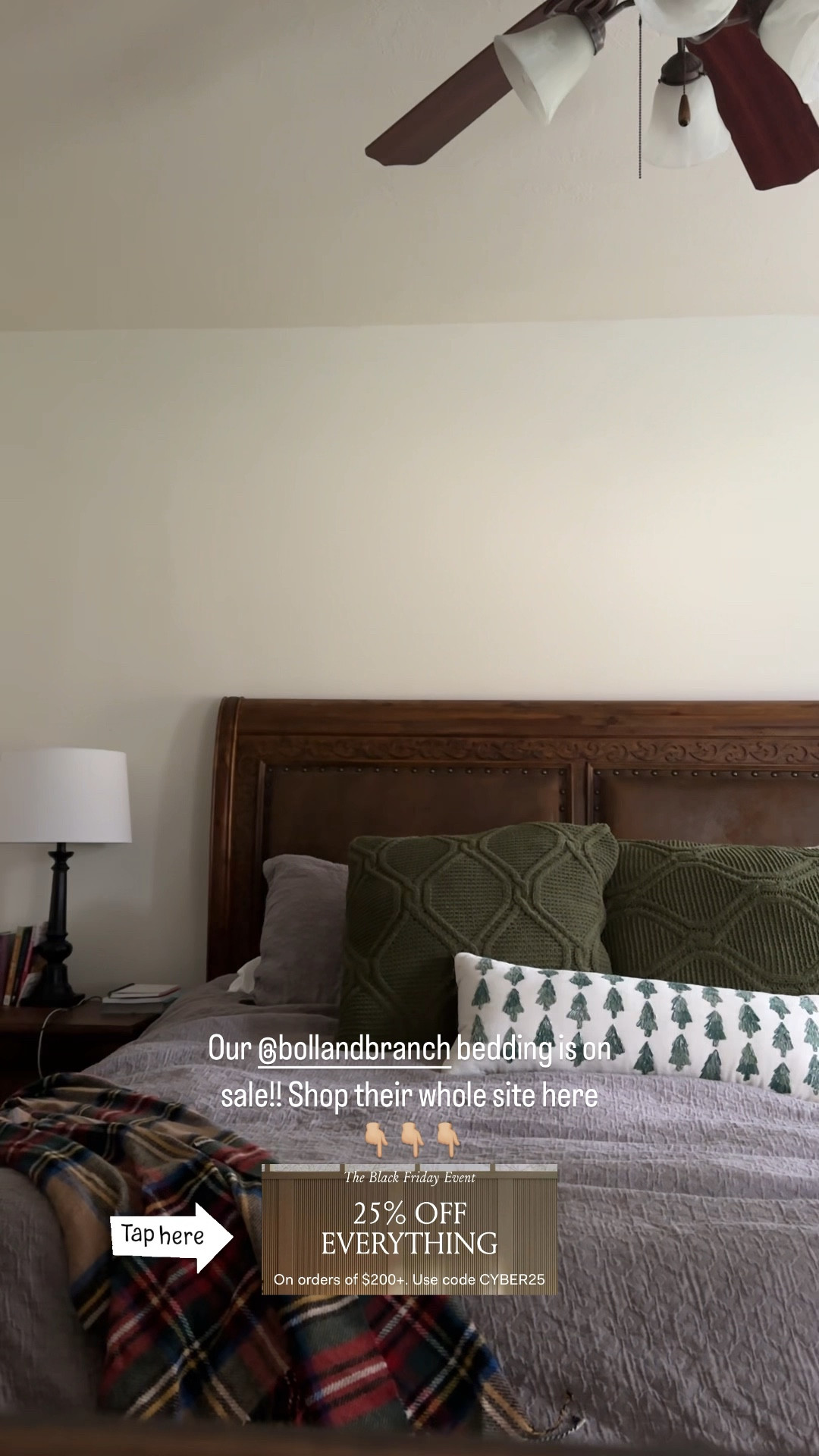 Black Friday sale: boll and branch bedding on sale for 25% off!!! 

#LTKCyberWeek #LTKhome #LTKsalealert