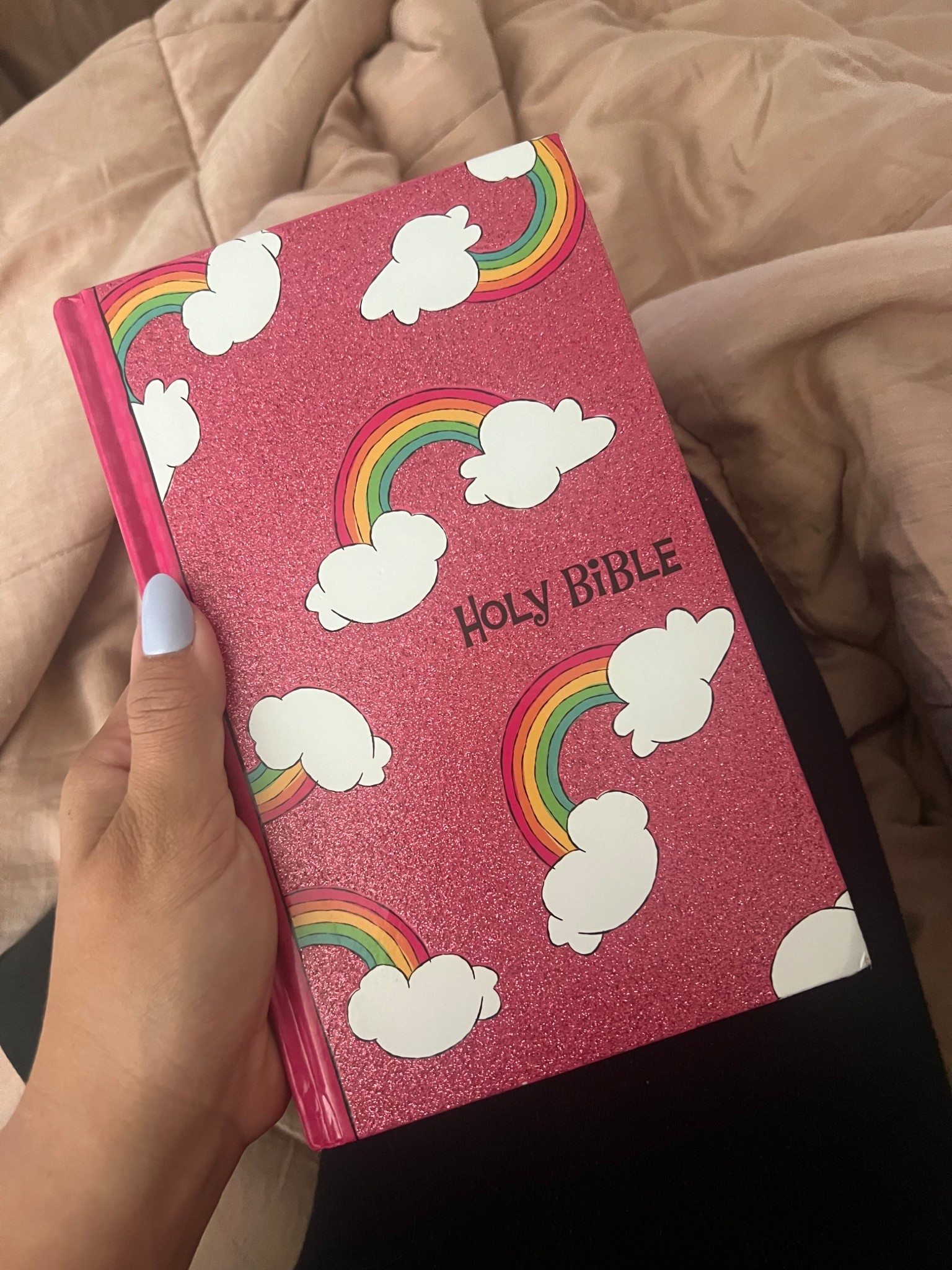 Girls study Bible. So cute and such a good price! So many other designs. 🌈