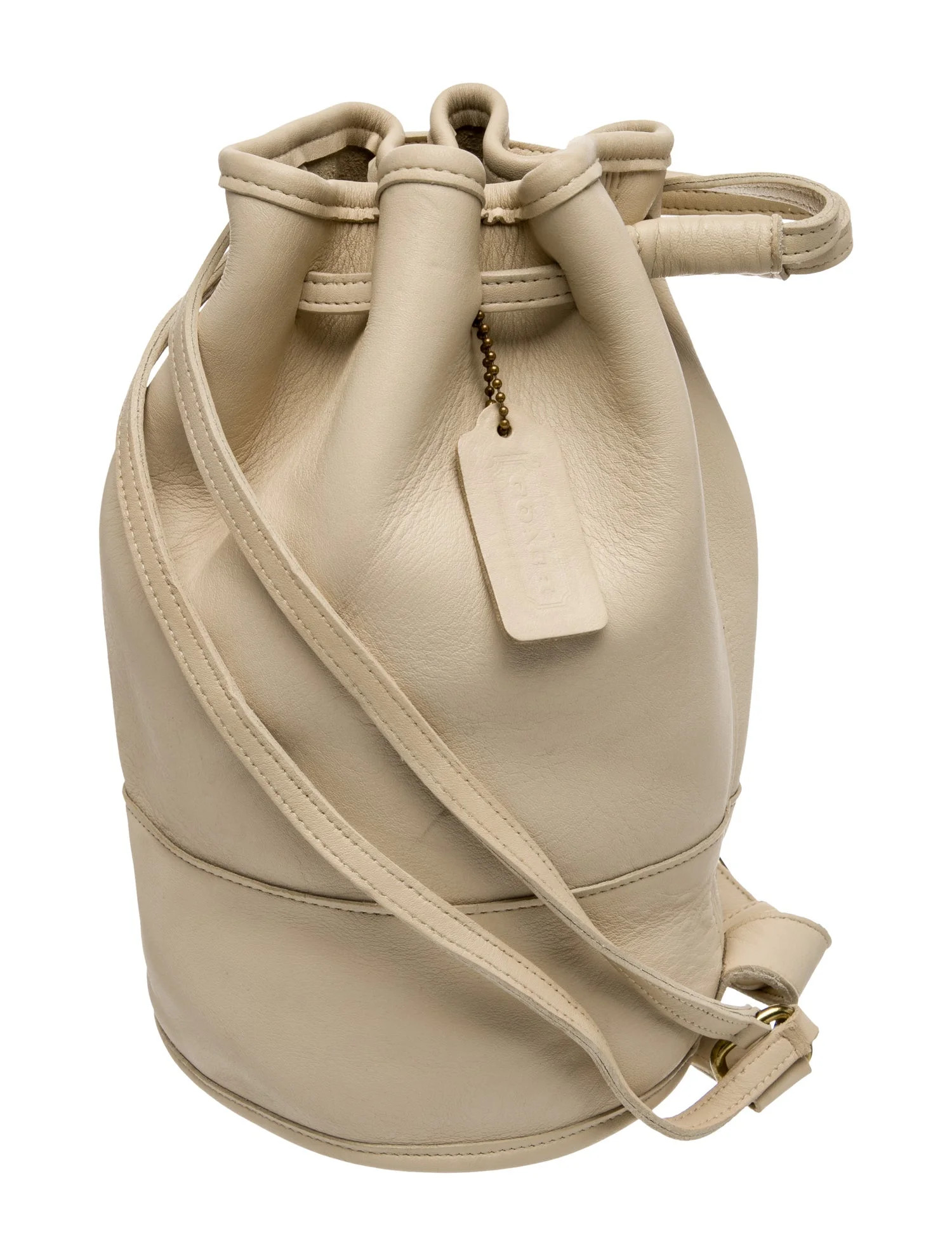 Coach Leather Bucket Bag - Neutrals Bucket Bags, Handbags - CCH102141 | The RealReal | The RealReal