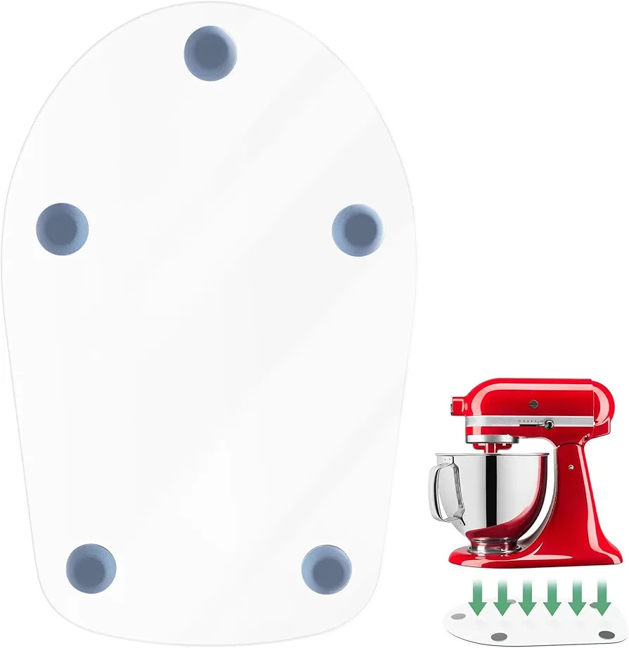 Mixer Slider Mat for KitchenAid 4.5 QT Tilt Head Stand Mixer, Sliding Tray Slider Pad for Kitchen... | Amazon (US)