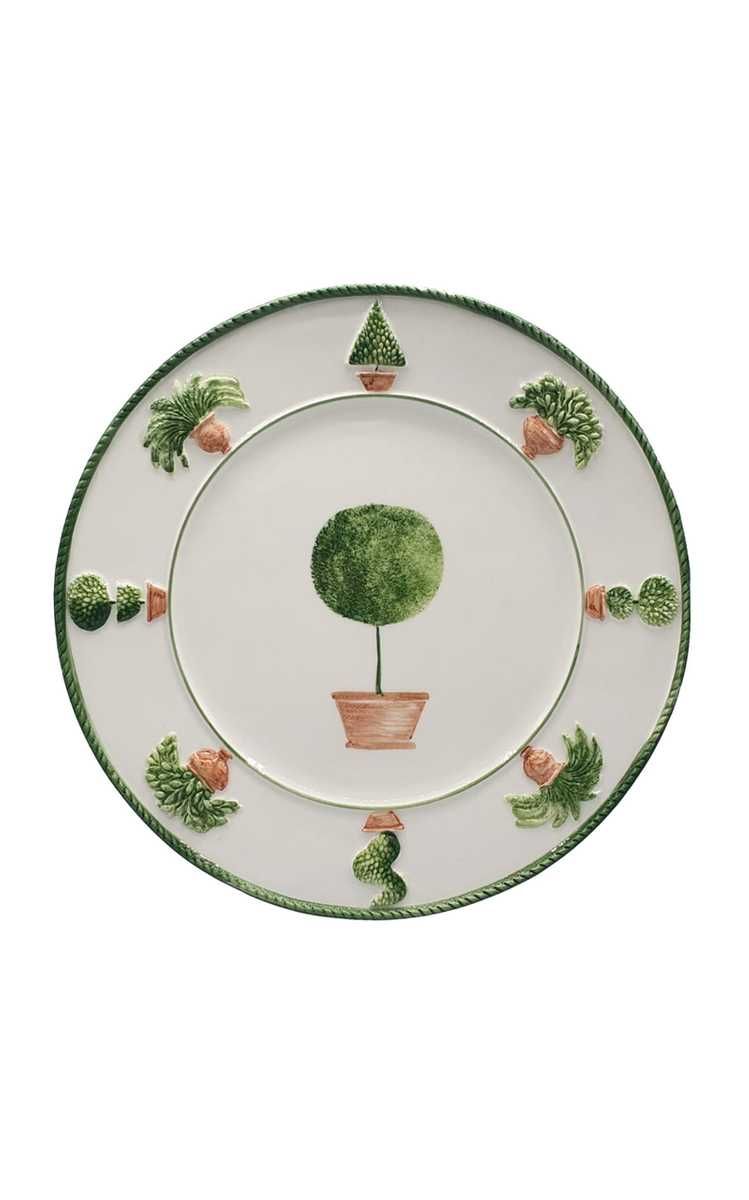 Gardens Hand Painted Dessert Ceramic Plates | Moda Operandi (Global)
