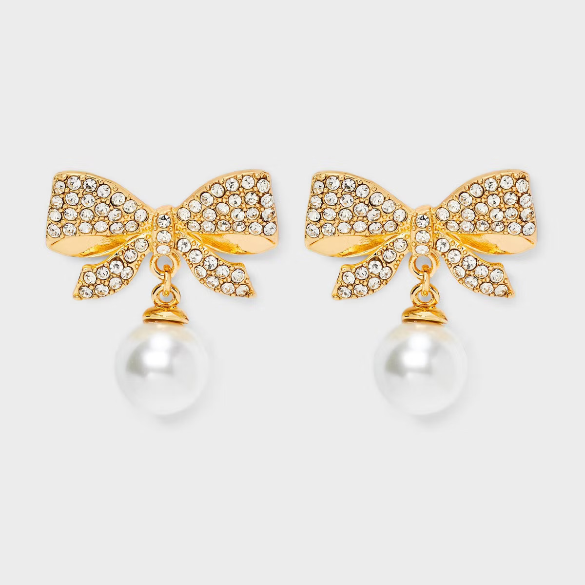 SUGARFIX by BaubleBar Tie The Knot Drop Earrings - Gold | Target