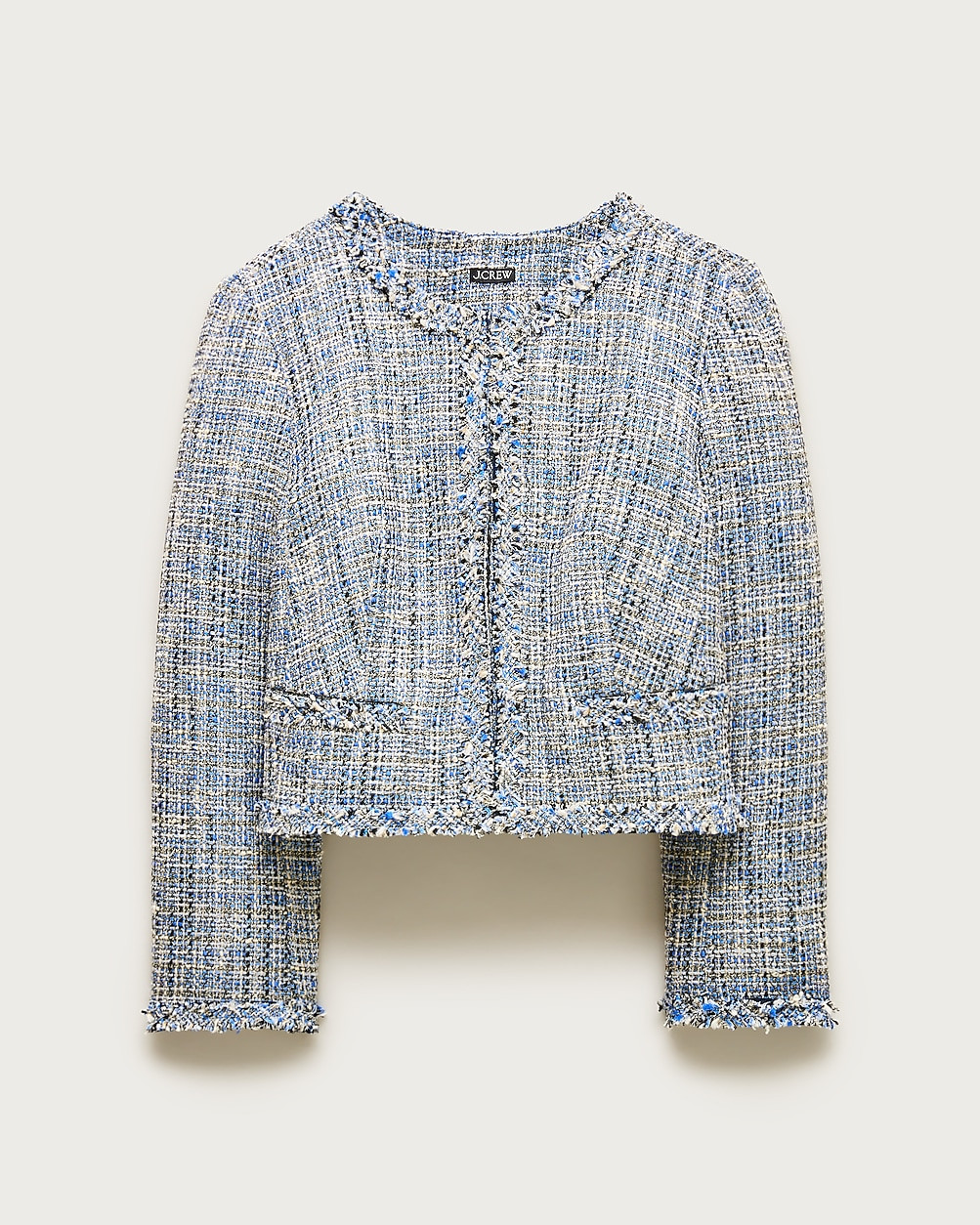 Lady jacket in textured Italian tweed | J. Crew US