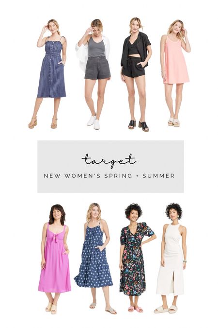 New women’s finds at Target! These outfits are perfect for spring and summer. 

Dress, linen shorts, button down shirt 

#LTKSeasonal #LTKunder50