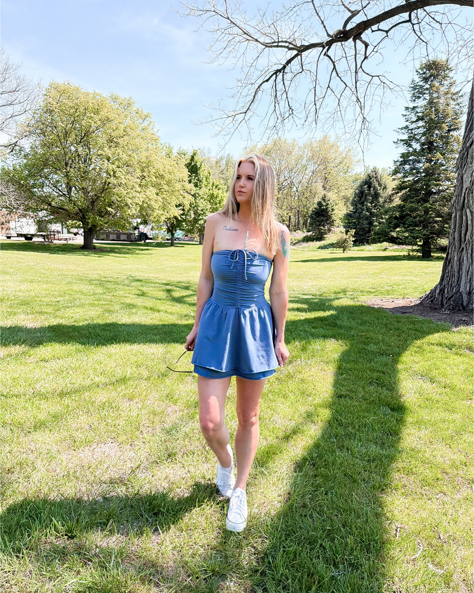 She lives for activewear sundresses and warm weather. Found this one on the Aerie sale rack for $20. So cozy. Wearing an xs. 
#activeweardress #athleisure #aeriefinds

#LTKActive #LTKmomlife #LTKSaleAlert