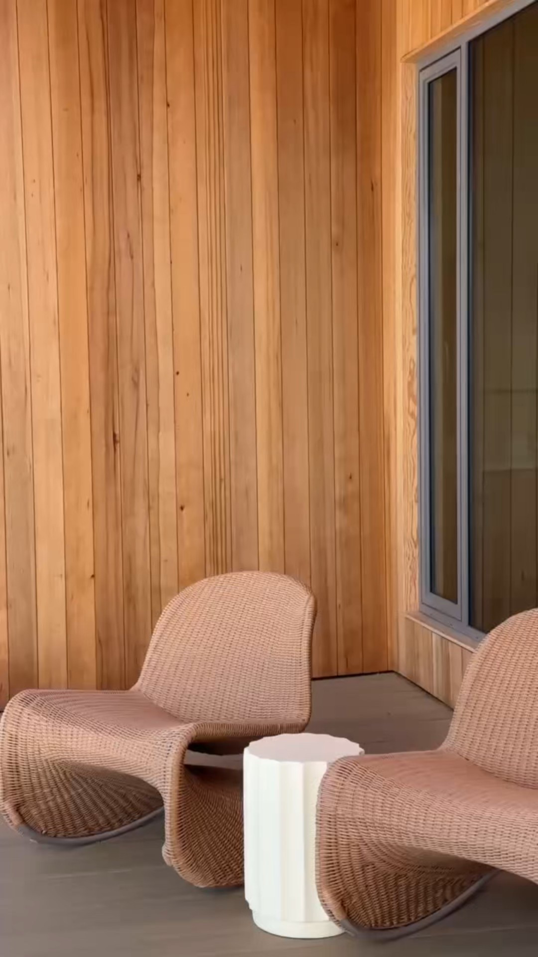 A simple and organic patio seating zone. Love this structured chairs and how the accent tables complimented the pair!

#LTKStyleTip #LTKSeasonal #LTKHome