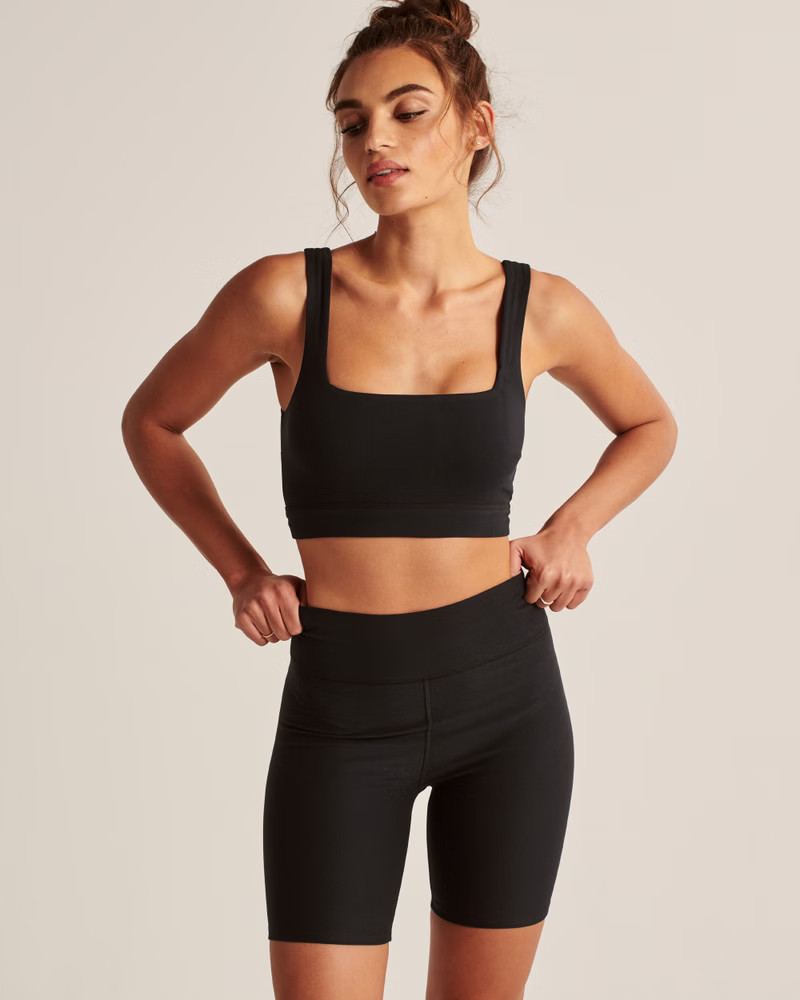 Women's 90s Contour Bike Shorts | Women's Bottoms | Abercrombie.com | Abercrombie & Fitch (US)