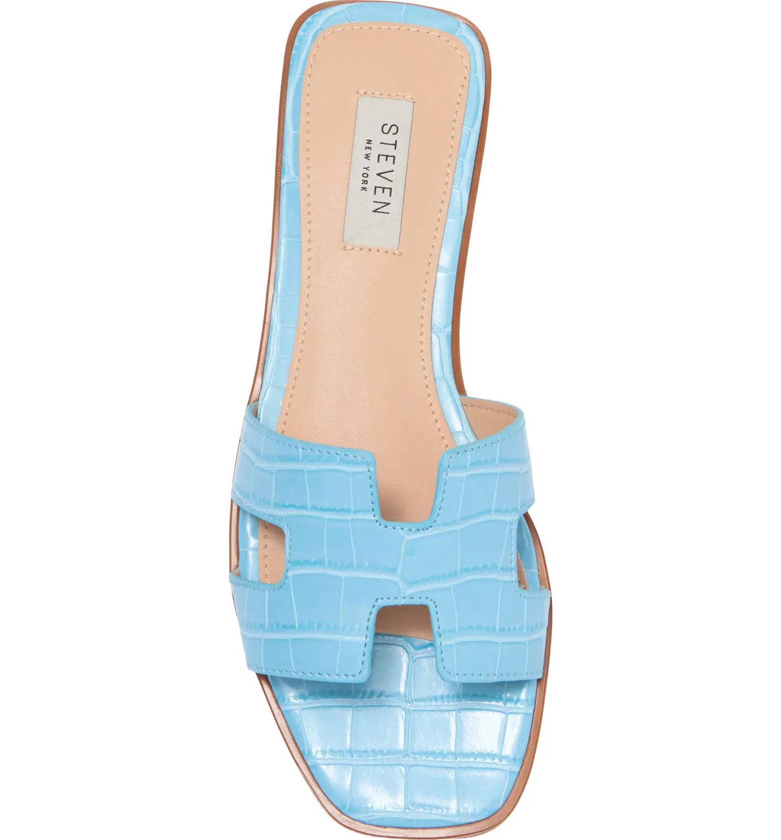Harlien Croc Embossed Slide Sandal | Nordstrom Rack