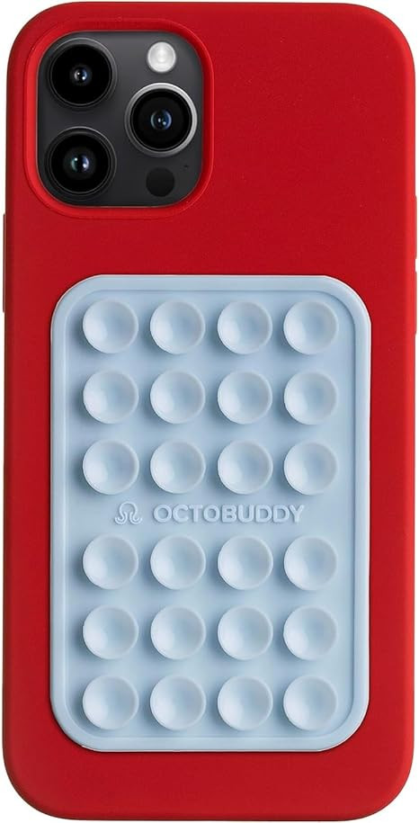 OCTOBUDDY Classic - Silicone Suction Phone Case Adhesive Mount - Hands-Free, Strong Grip Holder f... | Amazon (US)
