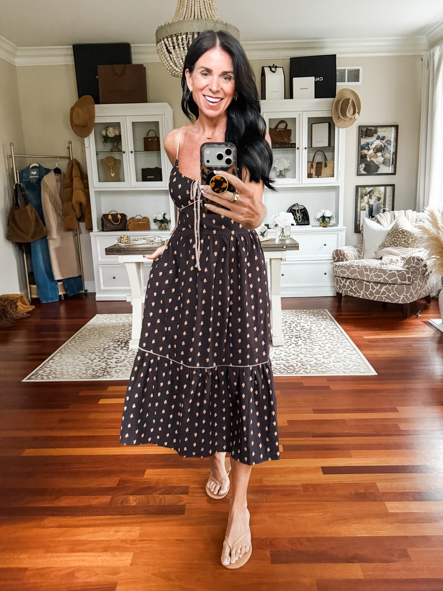 The most beautiful midi dress
In an XS 

#LTKTravel #LTKootd #LTKSeasonal