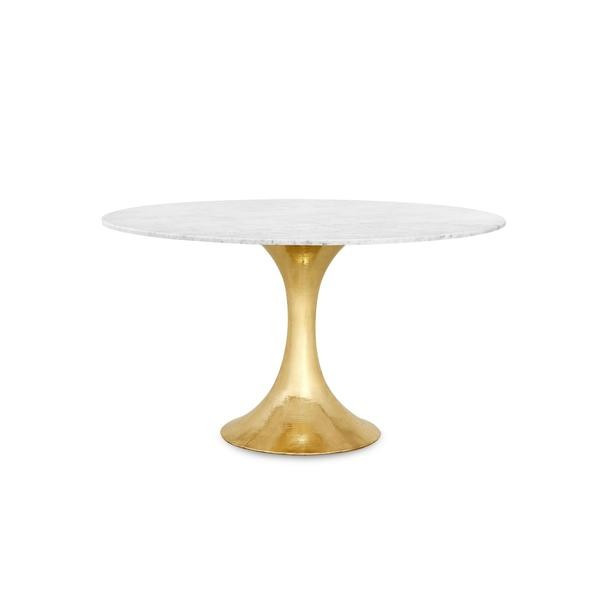 Bungalow 5 Stockholm Brass Dining Table | Mintwood Home