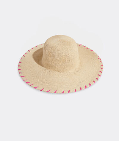 Whip Stitch Brim Straw Sunhat | vineyard vines