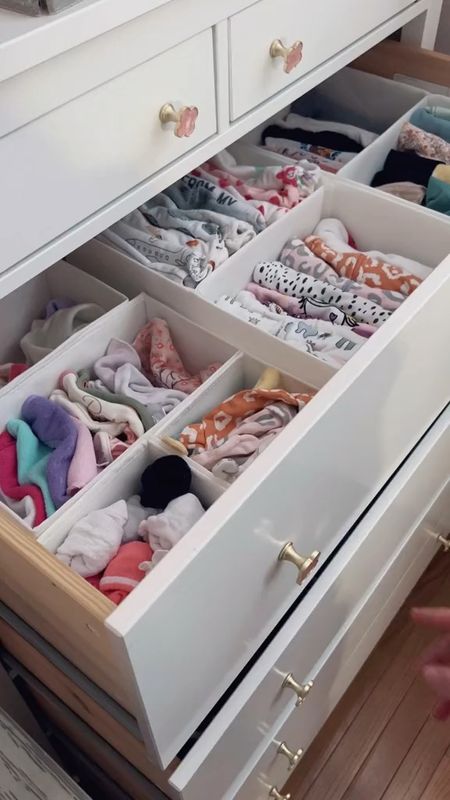Baby dresser organization baby dresser dividers drawer divider baby clothes storage toddler clothes organization tips and tricks 

#LTKGiftGuide #LTKbump #LTKbaby