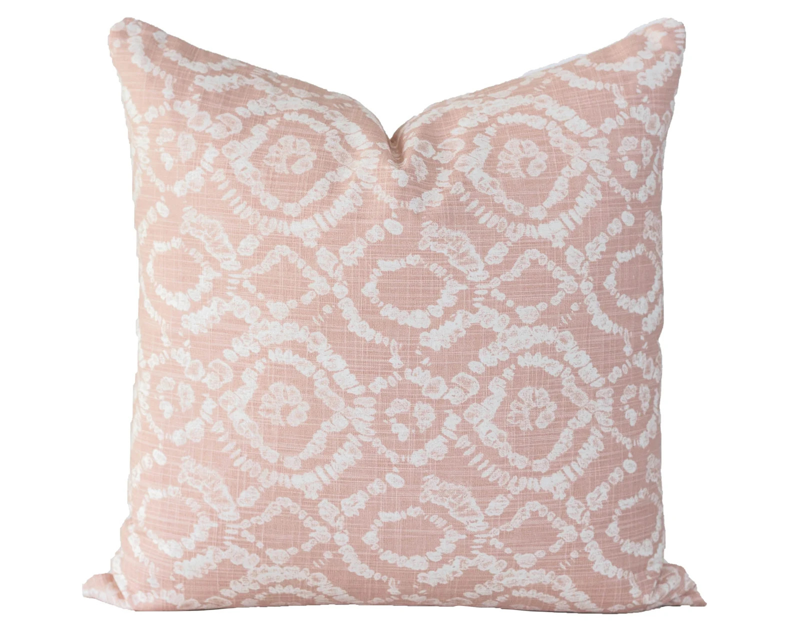 Blush Pink Textured Throw Pillow Cover Boho Throw Pillow - Etsy | Etsy (US)