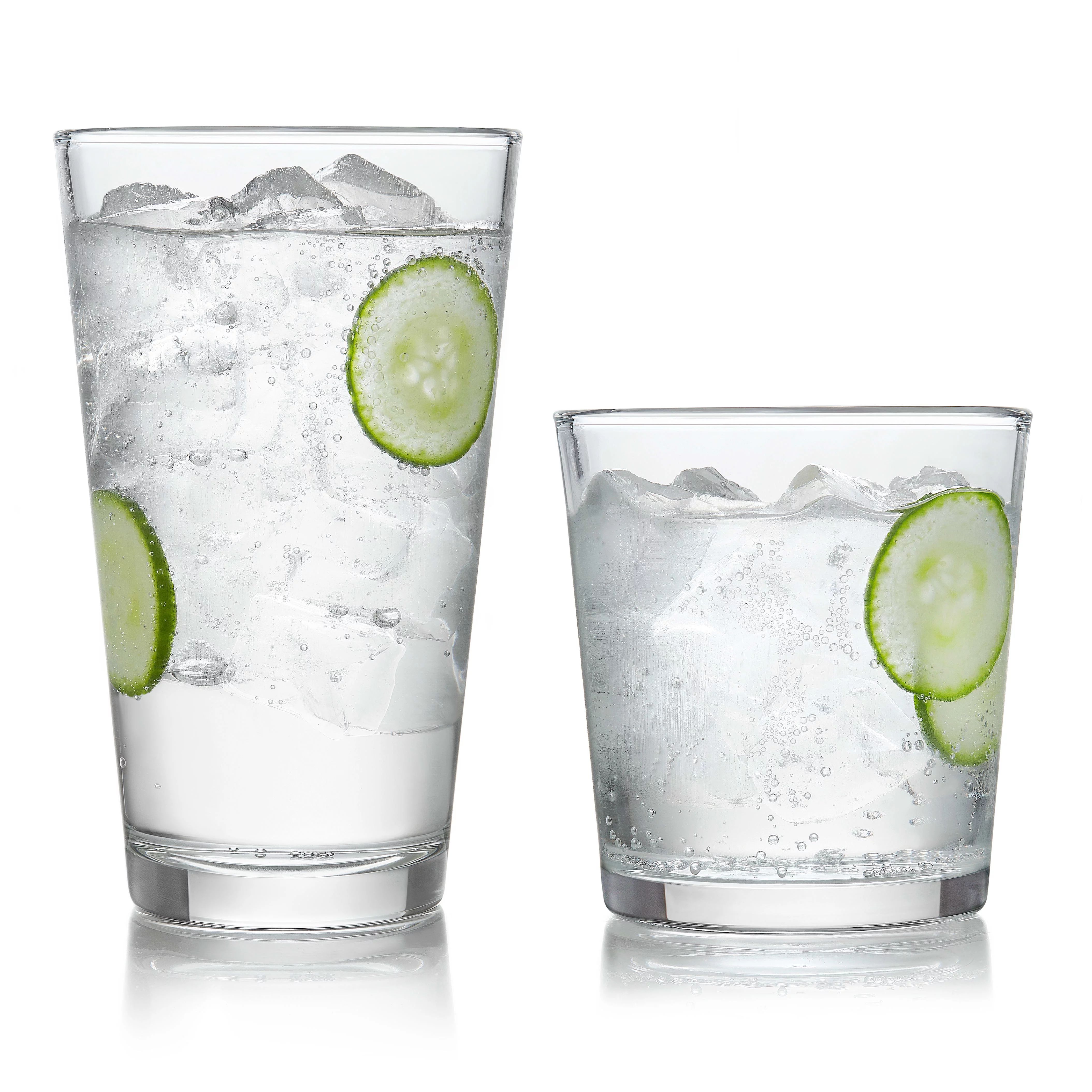 Libbey Preston 16-Piece Tumbler and Rocks Glass Set | Walmart (US)