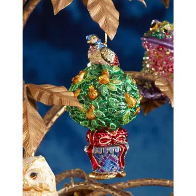 Partridge in a Pear Tree Glass Hanging Figurine Ornament | Wayfair North America