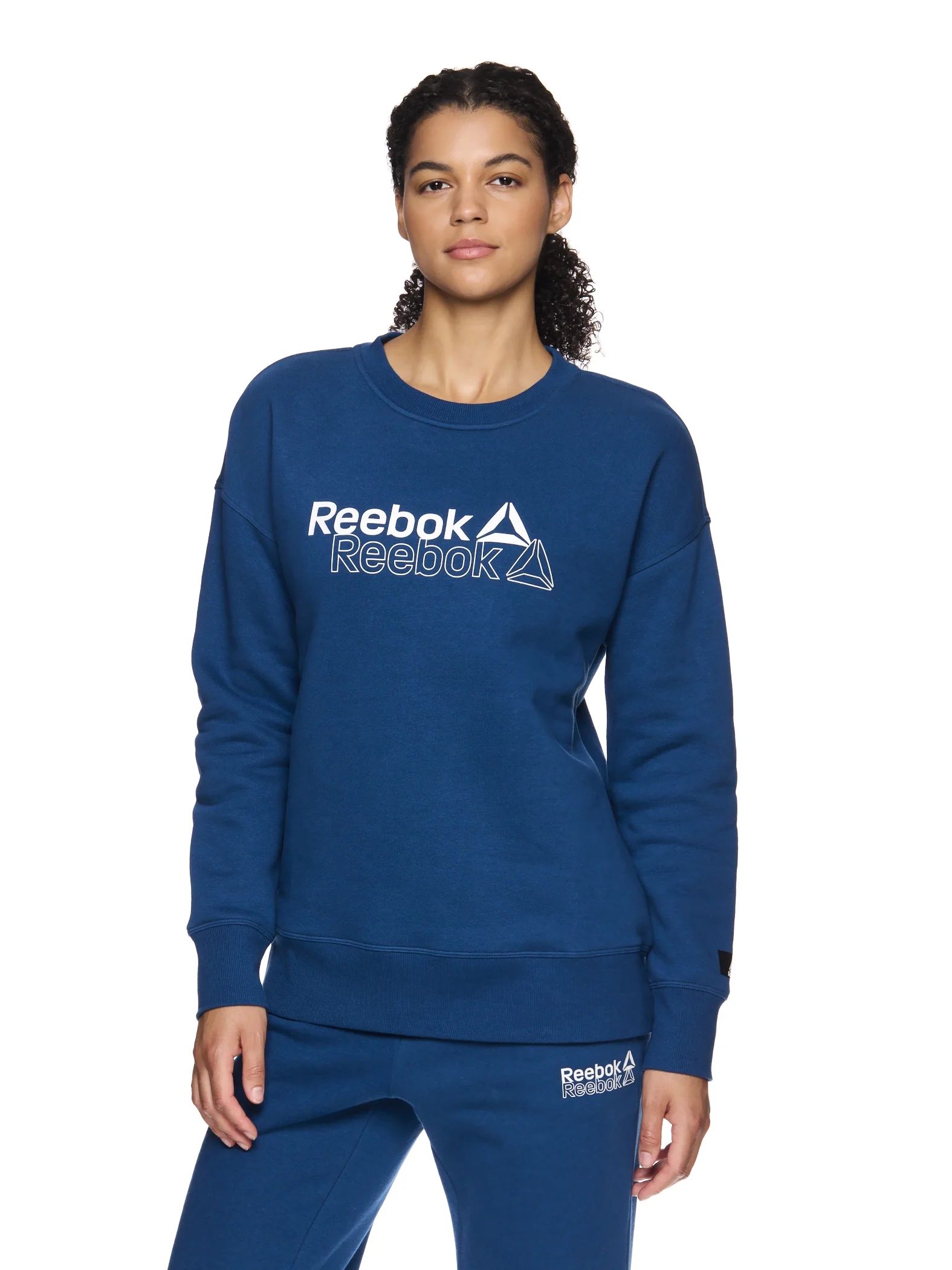 Reebok Women’s and Women’s Plus After Class Crewneck Sweatshirt, Sizes XS-4X | Walmart (US)