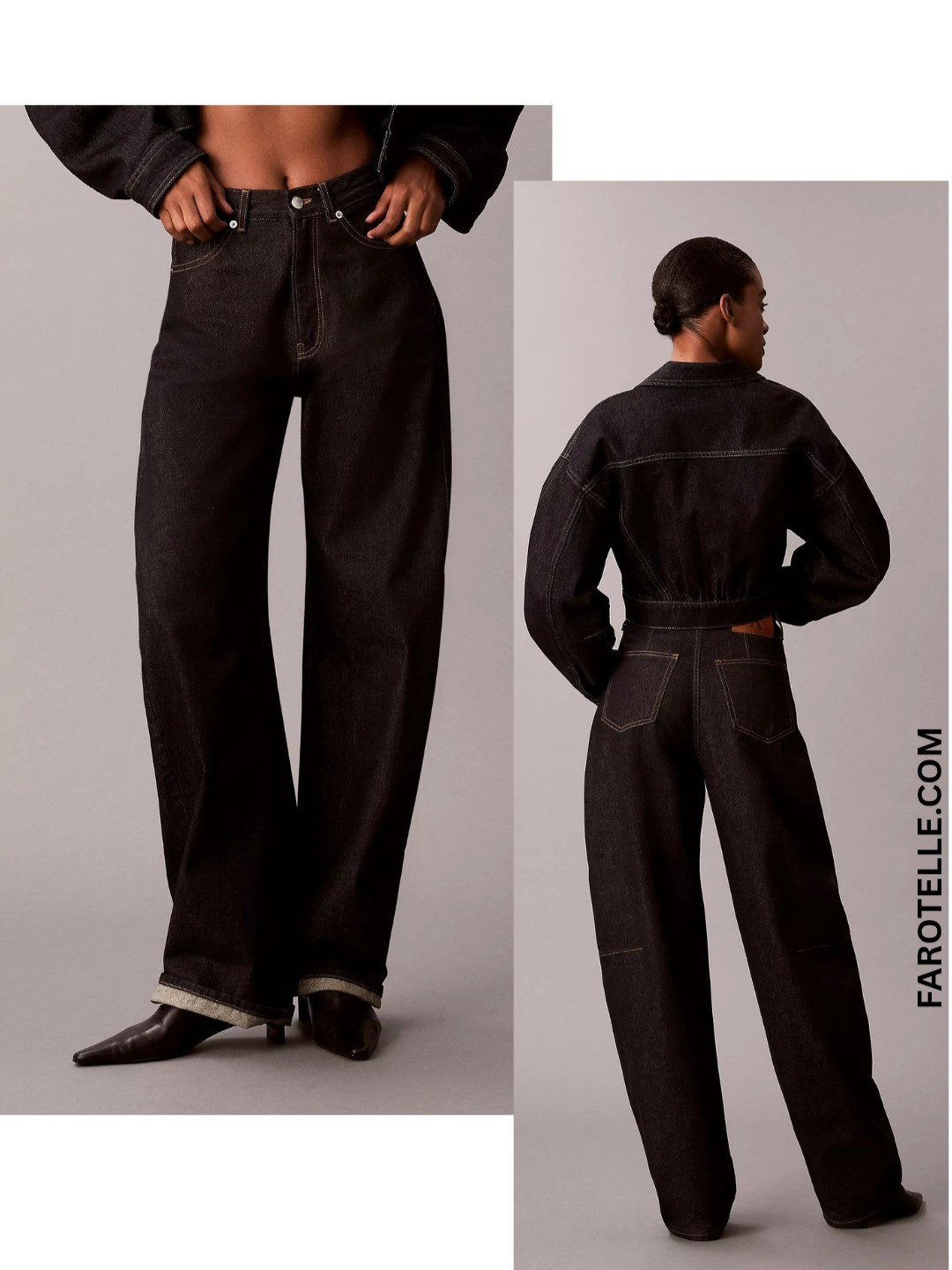 My favorite barrel jeans thus far! Tried a lot of them from Frame to Agolde, Free People and others and these take the cake! The denim fabric is top-tier, the details are on point, and it's tall-girl-friendly ❤️I went with a size 31, indigo denim, Fall 2025 outfits, high-waisted jeans, jeans for curvy shapes 

#LTKTall #LTKStyleTip #LTKSaleAlert