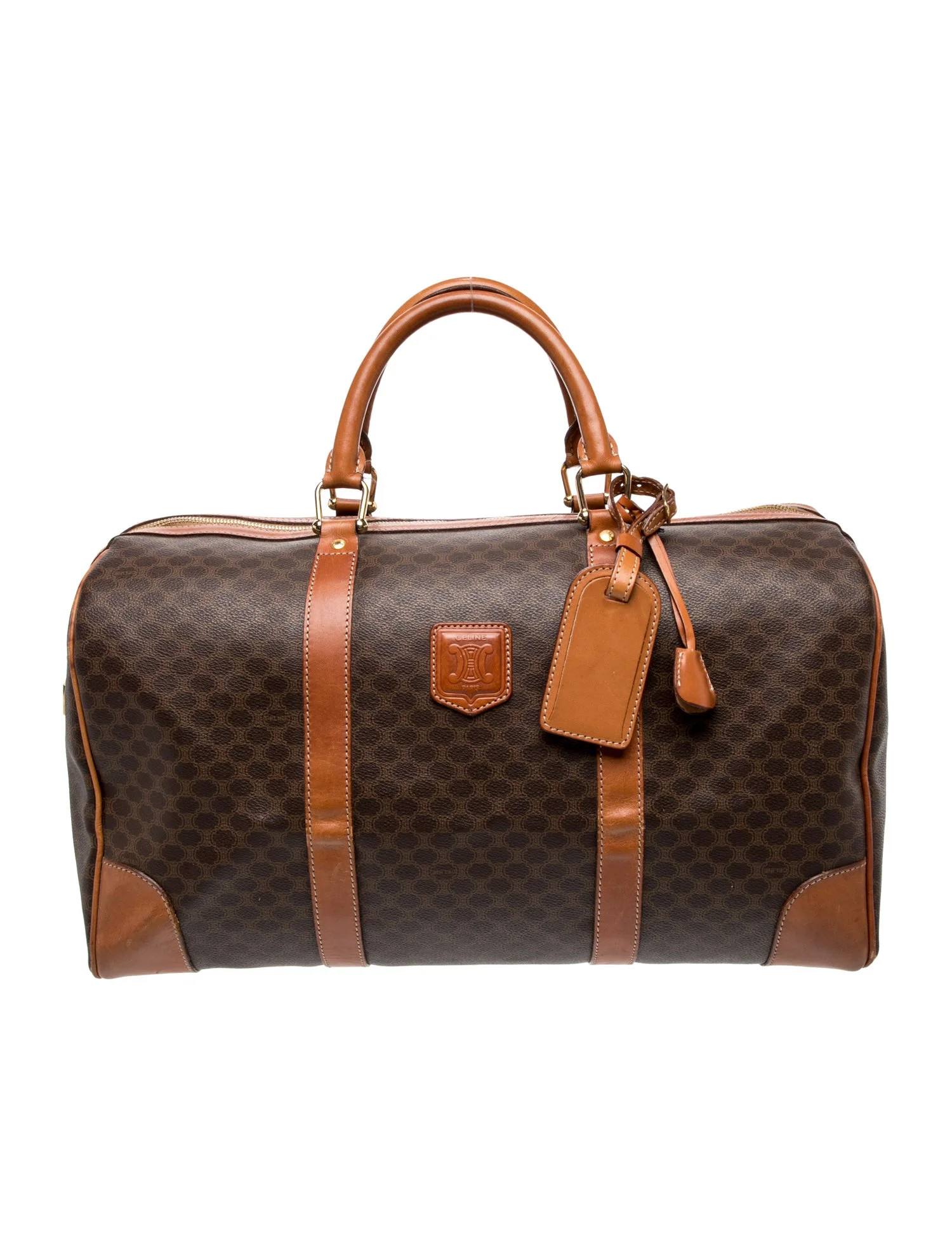 Celine Macadam Weekender Bag Vintage - Brown Luggage and Travel, Handbags - CEL396566 | The RealR... | The RealReal