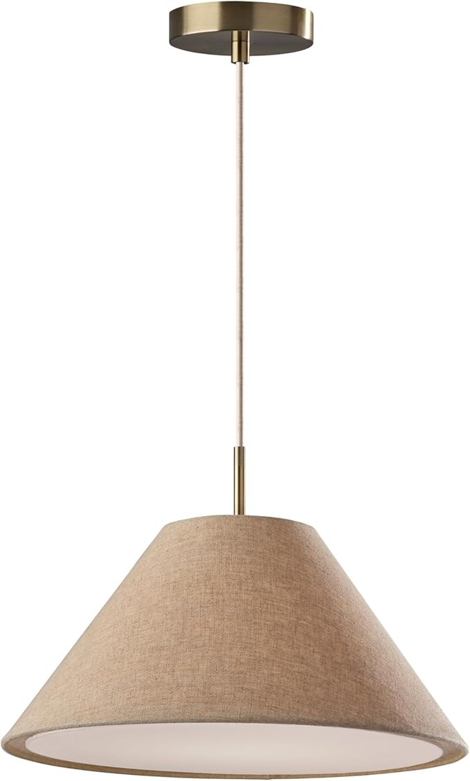 Adesso Hadley Pendant Light Brown | Amazon (US)