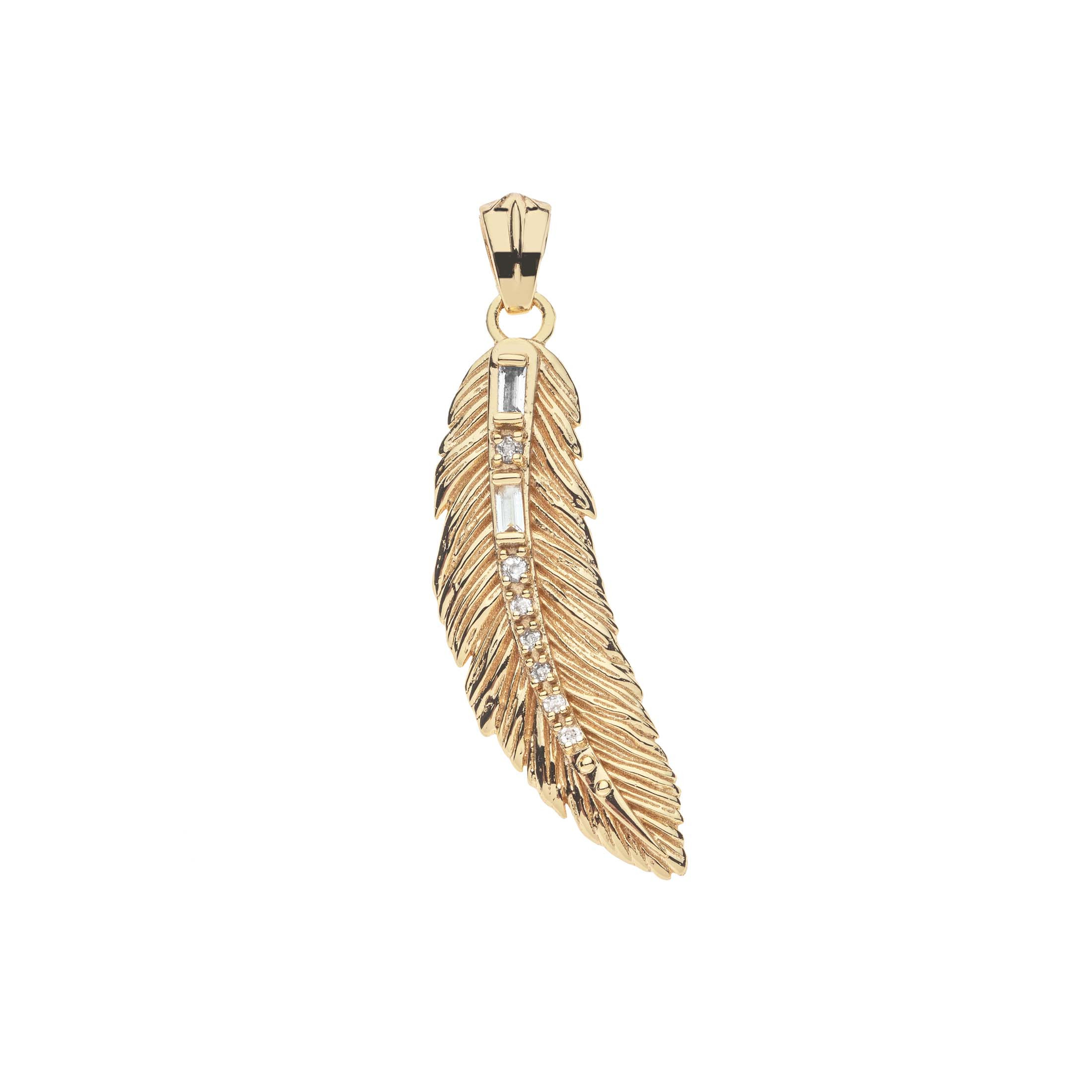 LUCKY Feather Pendant SALE | Jane Win