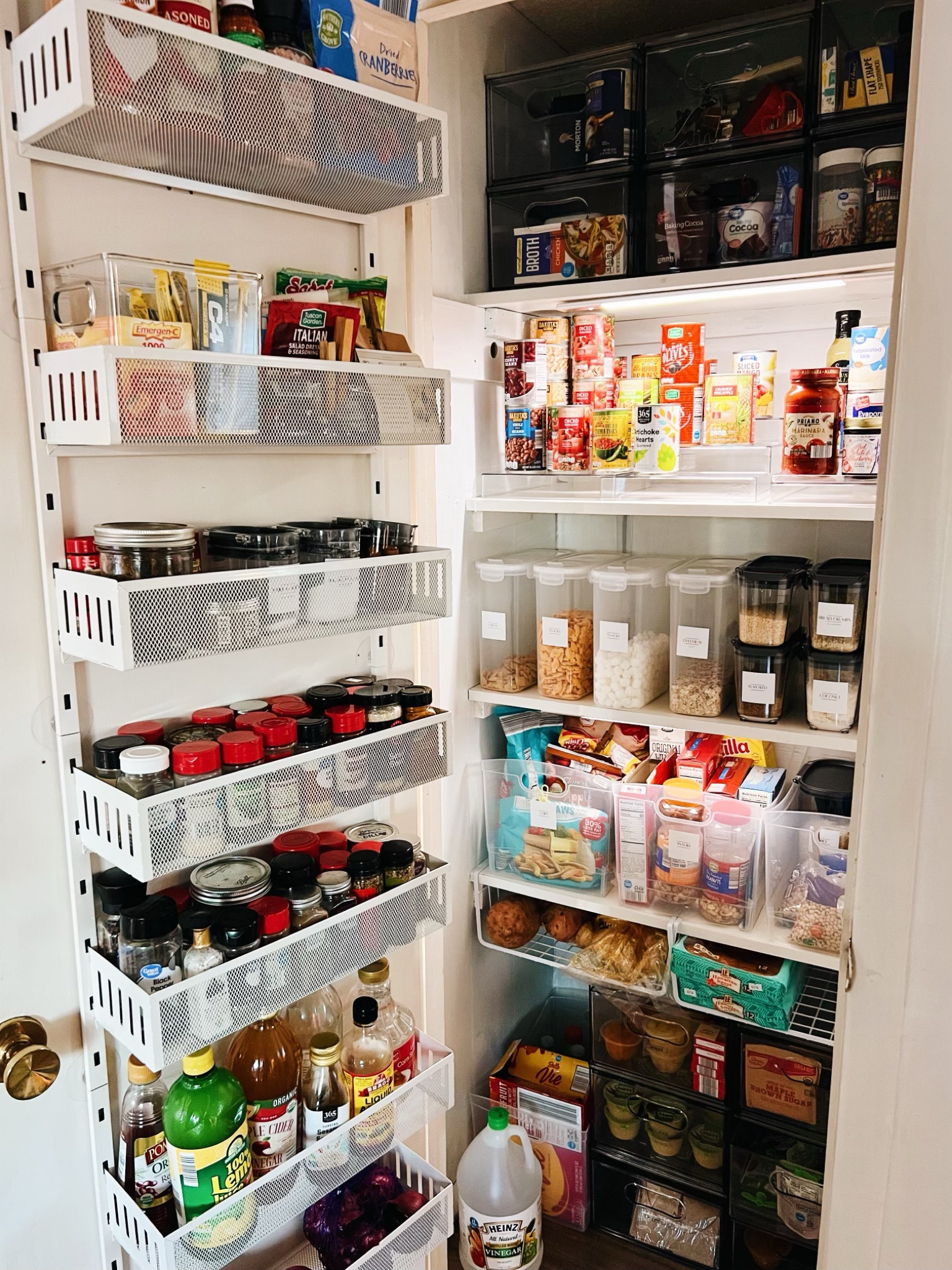Beautiful small space pantry!

#LTKhome #LTKkids #LTKMostLoved